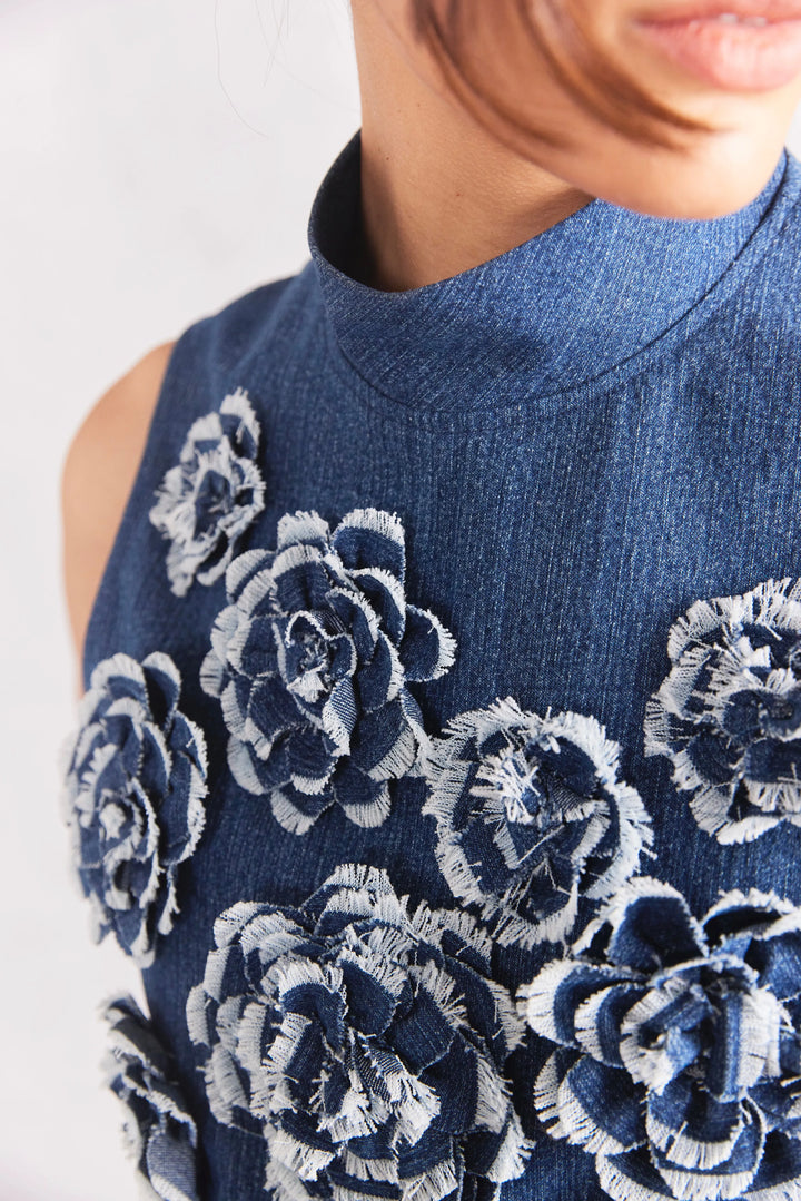 Rose Mini Shift Dress