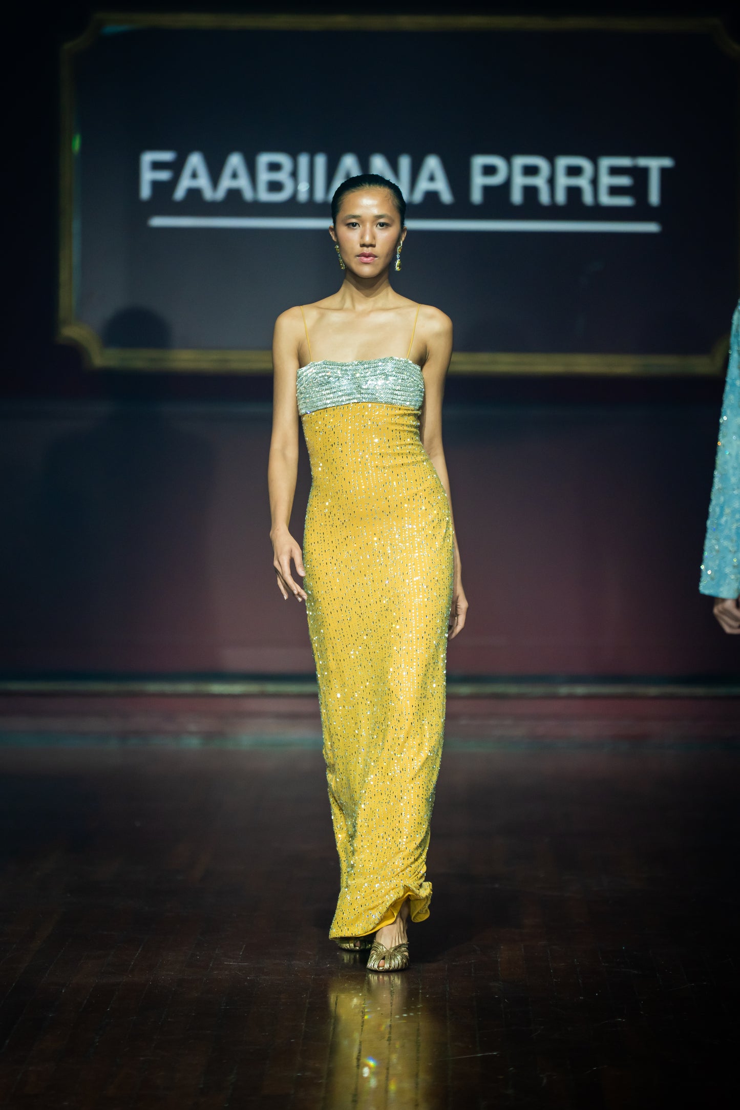 Sunlit Crystal Gown