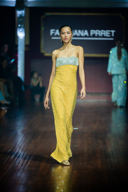 Sunlit Crystal Gown