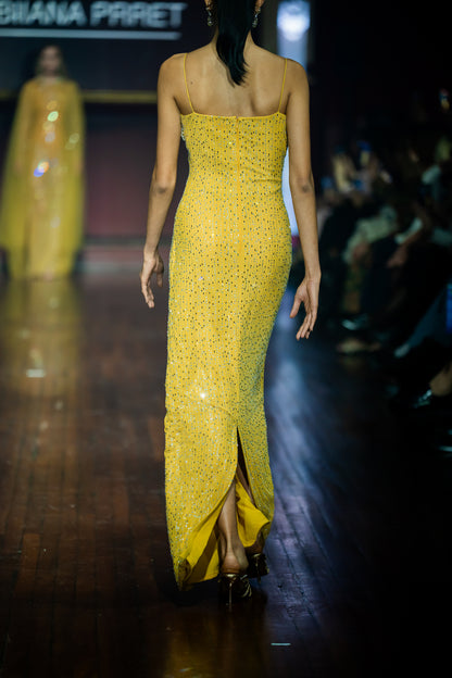 Sunlit Crystal Gown