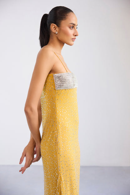 Sunlit Crystal Gown