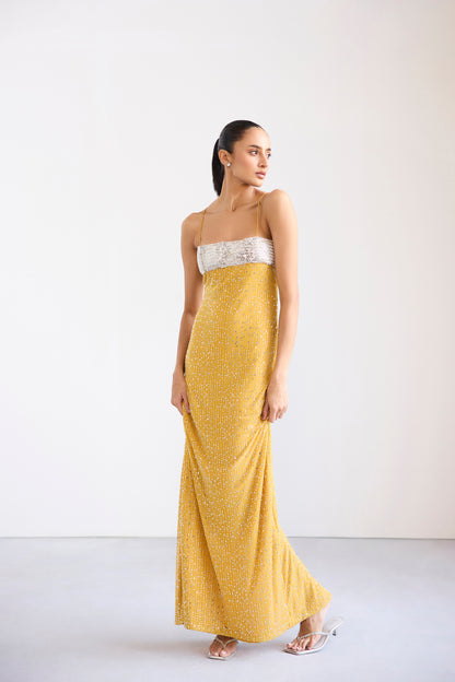 Sunlit Crystal Gown