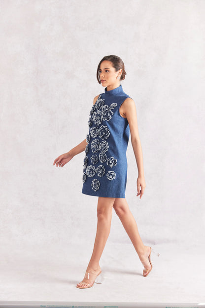 Rose Mini Shift Dress