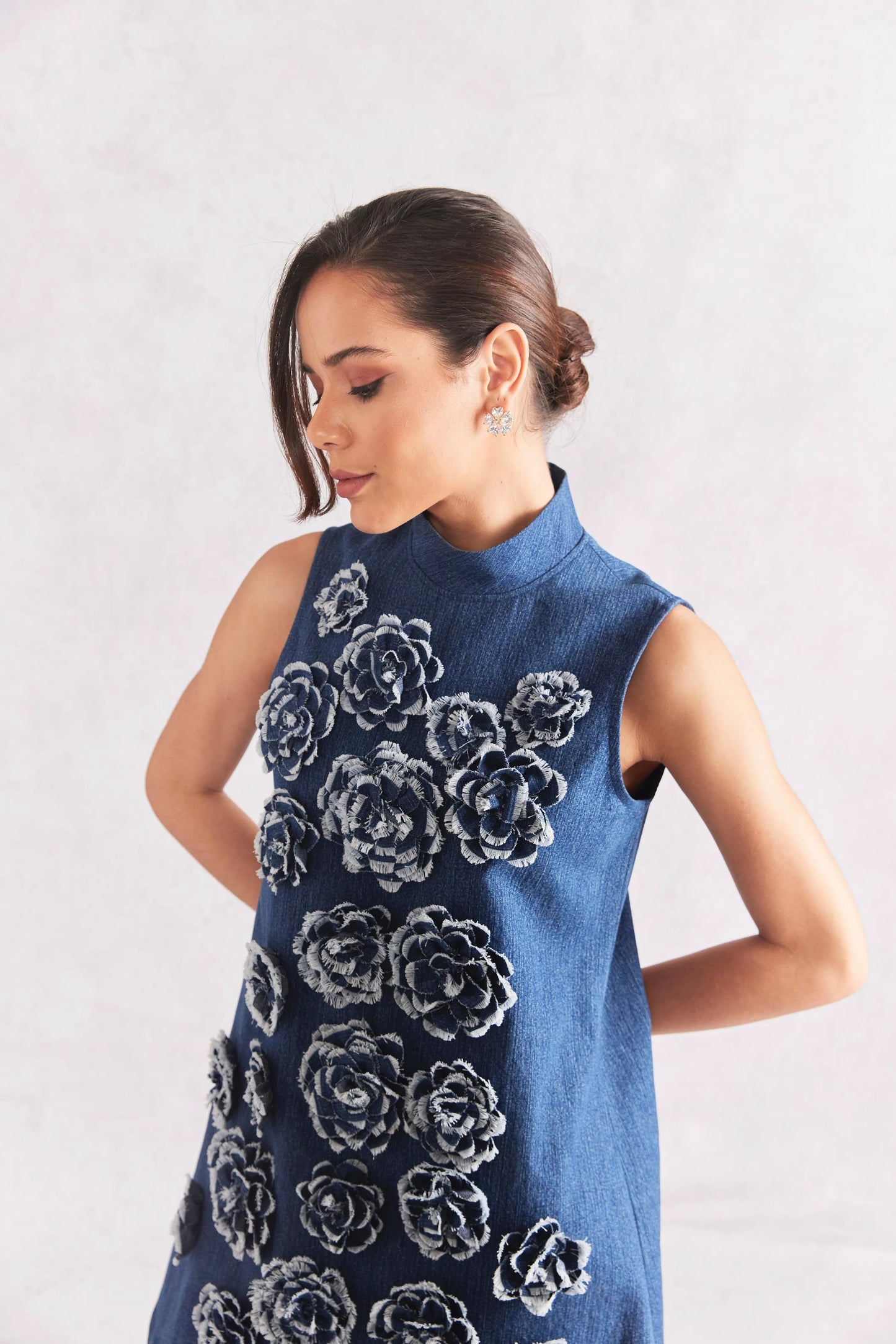 Rose Mini Shift Dress
