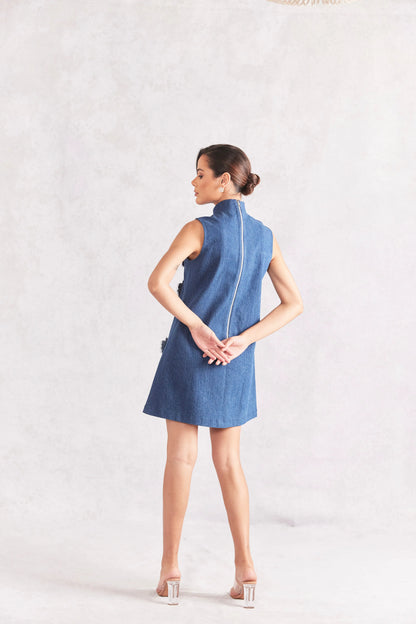 Rose Mini Shift Dress