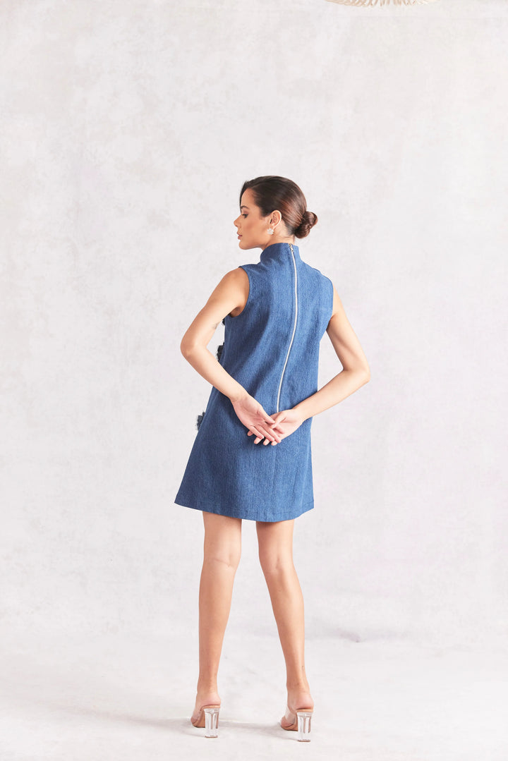 Rose Mini Shift Dress